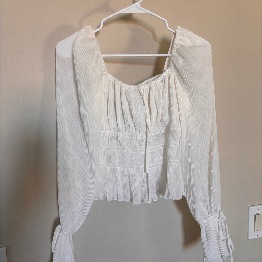 WayF milkmaid blouse